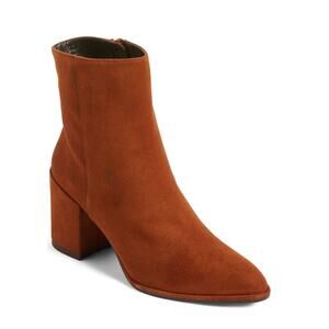 NIB Stuart Weitzman Notazzie Booties US 10 Amaretto Brown Suede Ankle Boots $575